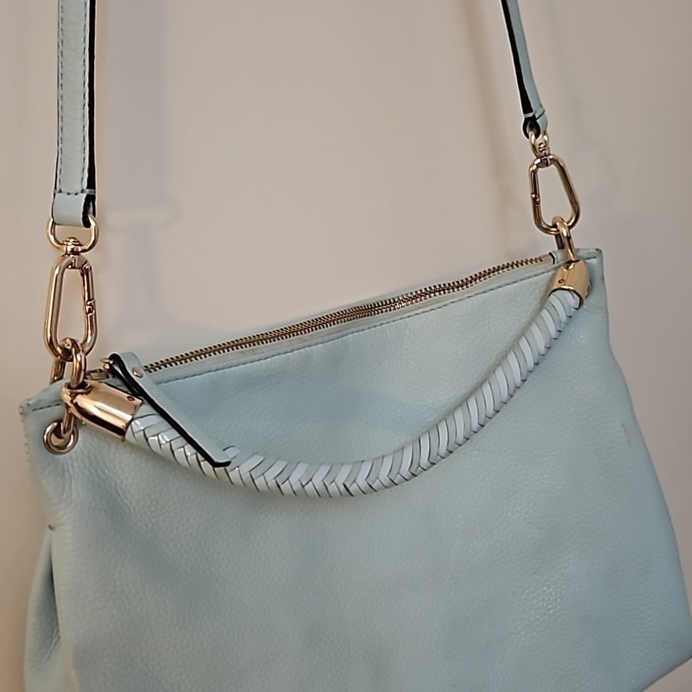 KATE SPADE Mint Carmina Elliot Place Satchel Leather Bag - Picture 5 of 15